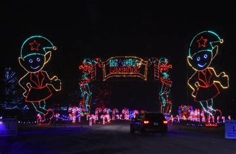 Dazzling Light Exhibits Take Center Stage at Gillette Stadium's Magic of Lights